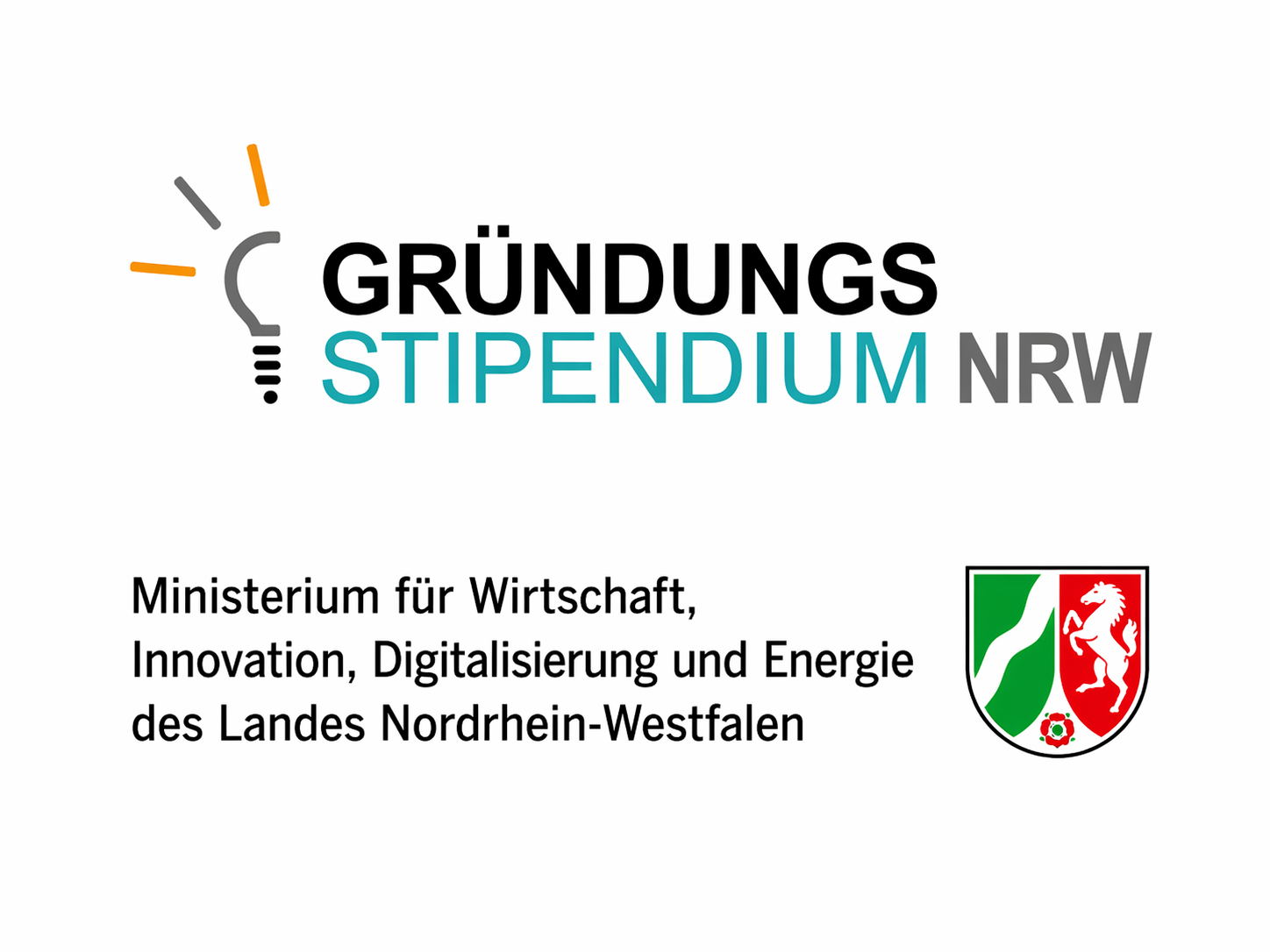 Gr&uuml;ndungsstipendium NRW F&ouml;rderung von UNE Foods durch das Ministerium f&uuml;r Wirtschaft Nordrhein-Westfalen