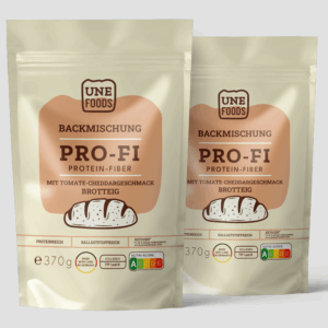 2-Pack PRO-FI Protein-Fiber Baking Mix – Tomato-Cheddar Flavor | High Protein, Source of Fiber & Lower Carb | No Added Sugar | 2 × 370 g